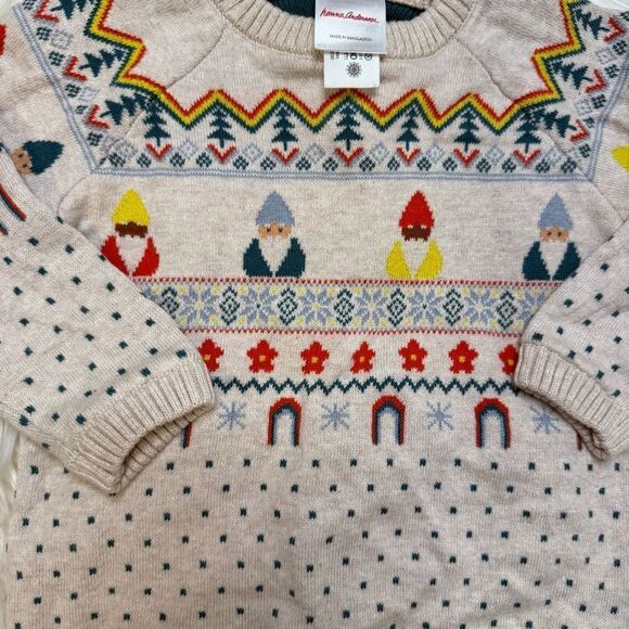 [Hanna Andersson] Cream colored Nome Sweater Set - Size 12-18 months - Picture 3 of 5